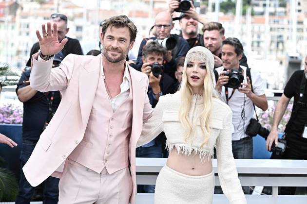 Annual Cannes Film Festival - Furiosa: A Mad Max Saga Photocall - Cannes DN Chris Hemsworth and Anya Taylor-Joy attend the Furiosa: A Mad Max Saga Furiosa: Une Saga Mad Max) Photocall at the 77th annual Cannes Film Festival at Palais des Festivals on May 16, 2024 in Cannes, France. Photo by David NIVIERE ABACAPRESS.COM CANNES France  Copyright: xNivierexDavid ABACAPRESS.COMx