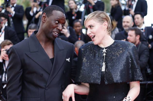 Entertainment Bilder des Tages Omar Sy und Greta Gerwig bei der Premiere des Kinofilms Megalopolis auf dem Festival de Cannes 2024 77. Internationale Filmfestspiele von Cannes im Palais des Festivals. Cannes, 16.05.2024