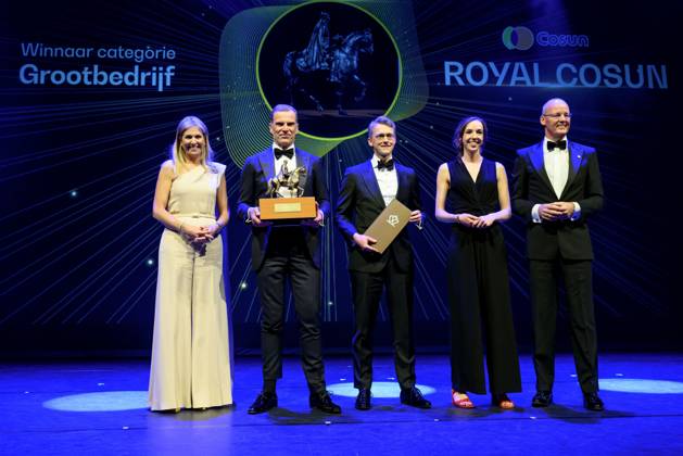 16-05-2024 Zwolle Queen Maxima attended the King Willem I Prizes, awarded every 2 years in the categories large and small and medium-sized enterprises, in Theater De Spiegel in Zwolle. Â  Copyright: xPPEx