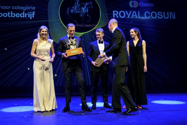 16-05-2024 Zwolle Queen Maxima attended the King Willem I Prizes, awarded every 2 years in the categories large and small and medium-sized enterprises, in Theater De Spiegel in Zwolle. Â  Copyright: xPPEx
