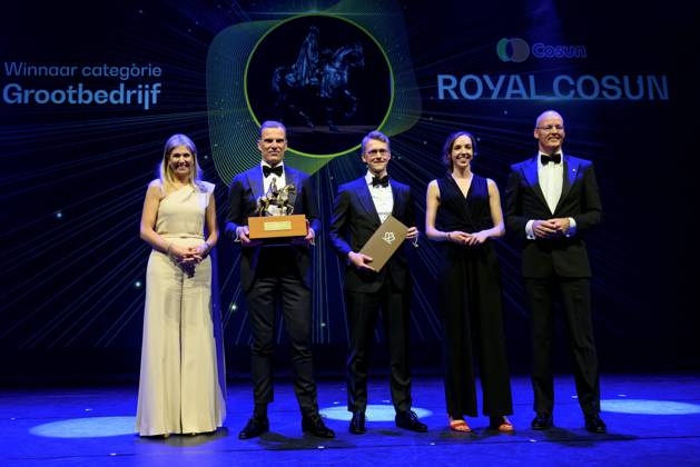 16-05-2024 Zwolle Queen Maxima attended the King Willem I Prizes, awarded every 2 years in the categories large and small and medium-sized enterprises, in Theater De Spiegel in Zwolle. Â  Copyright: xPPEx
