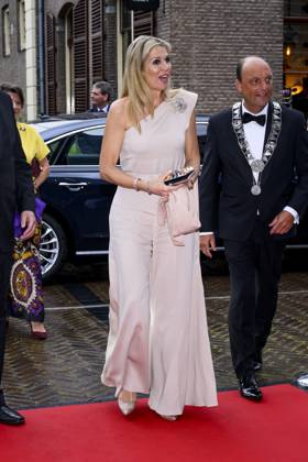 16-05-2024 Zwolle Queen Maxima attended the King Willem I Prizes, awarded every 2 years in the categories large and small and medium-sized enterprises, in Theater De Spiegel in Zwolle. Â  Copyright: xPPEx