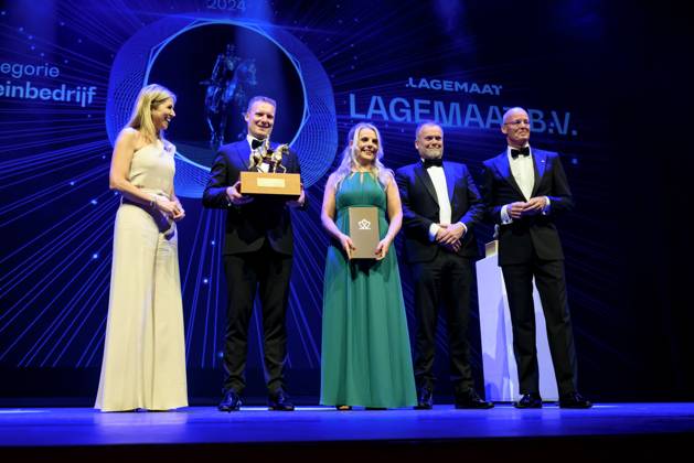 16-05-2024 Zwolle Queen Maxima attended the King Willem I Prizes, awarded every 2 years in the categories large and small and medium-sized enterprises, in Theater De Spiegel in Zwolle. Â  Copyright: xPPEx