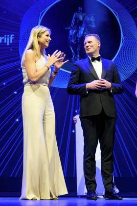 16-05-2024 Zwolle Queen Maxima attended the King Willem I Prizes, awarded every 2 years in the categories large and small and medium-sized enterprises, in Theater De Spiegel in Zwolle. Â  Copyright: xPPEx