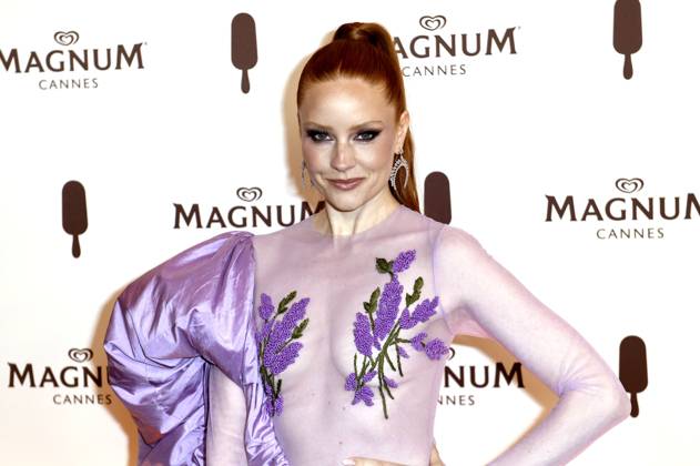 Bilder des Jahres 2024, Entertainment 05 Mai Entertainment Themen der Woche KW20 Barbara Meier bei der Magnum - Wherever Pleasure Takes You Party während des Festival de Cannes 2024 77. Internationale Filmfestspiele von Cannes im Magnum Beach Palais StÃ phanie. Cannes, 16.05.2024