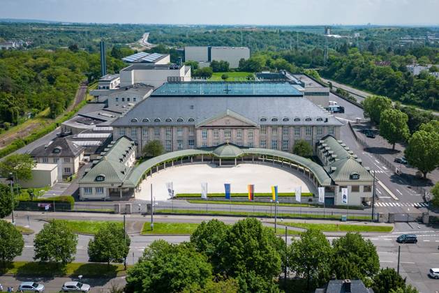 20.05.2024 xsvx, News Wirtschaft , Wiesbaden, emwirt v.l. Henkell Freixenet Hauptsitz Firmensitz in Wiesbaden Luftaufnahme Wiesbaden