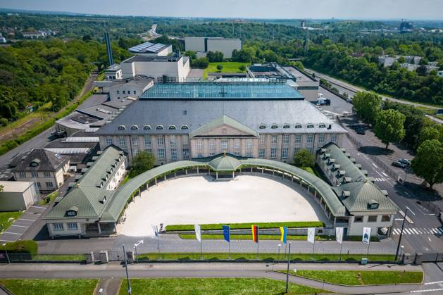 20.05.2024 xsvx, News Wirtschaft , Wiesbaden, emwirt v.l. Henkell Freixenet Hauptsitz Firmensitz in Wiesbaden Luftaufnahme Wiesbaden