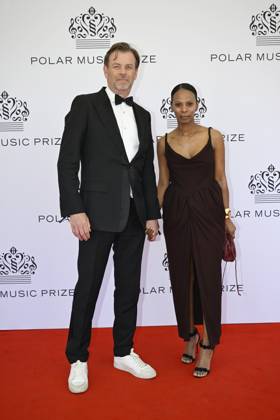 STOCKHOLM, SWEDEN 20240521 Michael Wolf and Lili Assefa arrive at the Polar Prize 2024, awarded at the Grand Hotel in Stockholm STOCKHOLM SWEDEN x10070x  Copyright: xJessicaxGow TTx POLARPRISET 2024 QDP0oix_IQg