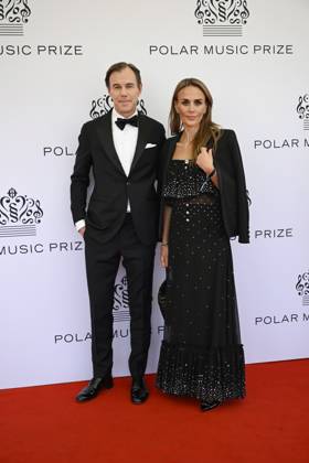 STOCKHOLM, SWEDEN 20240521 Karl Johan Persson and Leonie Persson arrive at the Polar Prize 2024, awarded at the Grand Hotel in Stockholm STOCKHOLM SWEDEN x10070x  Copyright: xJessicaxGow TTx POLARPRISET 2024 8MBgo6_tF5E