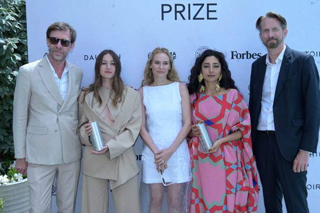Presentation of the Human Prize as part of Positive Cinema Week at the 77th Cannes International Film Festival Dominique Busso, Camille Etienne, Diane Kruger, Golshifteh Farahani, Sam Bobino Remise du prix Human Prize dans le cadre de la semaine du cinÃ ma positif lors du 77eme Festival International du Film de Cannes le 23 mai 2024 Rachid Bellak Bestimage Presentation of the Human Prize as part of the positive cinema week during the 77th Cannes International Film Festival on May 23, 2024 Rachid Bellak Bestimage Cannes France  Copyright: xRACHIDxBELLAKx xBESTIMAGExRACHIDxBELLAKx xBESTIMAGEx