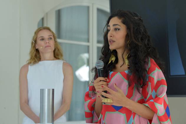Remise du prix Human Prize dans le cadre de la semaine du cinÃ ma positif lors du 77eme Festival International du Film de Cannes Diane Kruger, Golshifteh Farahani Remise du prix Human Prize dans le cadre de la semaine du cinÃ ma positif lors du 77eme Festival International du Film de Cannes le 23 mai 2024 Rachid Bellak Bestimage Presentation of the Human Prize as part of the positive cinema week during the 77th Cannes International Film Festival on May 23, 2024 Rachid Bellak Bestimage Cannes France  Copyright: xRACHIDxBELLAKx xBESTIMAGExRACHIDxBELLAKx xBESTIMAGEx