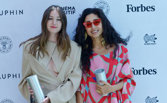 Remise du prix Human Prize dans le cadre de la semaine du cinÃ ma positif lors du 77eme Festival International du Film de Cannes Camille Etienne, Golshifteh Farahani Remise du prix Human Prize dans le cadre de la semaine du cinÃ ma positif lors du 77eme Festival International du Film de Cannes le 23 mai 2024 Rachid Bellak Bestimage Presentation of the Human Prize as part of the positive cinema week during the 77th Cannes International Film Festival on May 23, 2024 Rachid Bellak Bestimage Cannes France  Copyright: xRACHIDxBELLAKx xBESTIMAGExRACHIDxBELLAKx xBESTIMAGEx