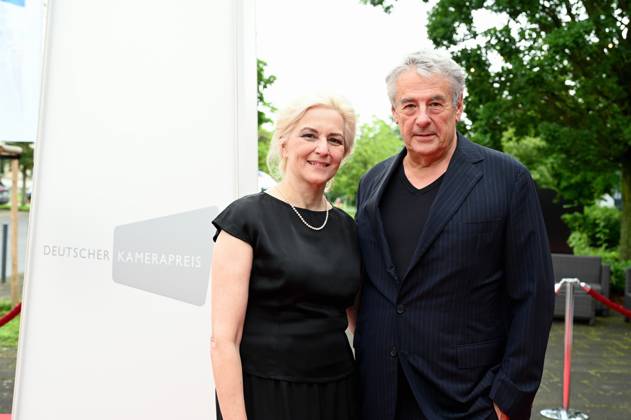 Regisseur Markus Imboden und Schauspielerin Martina Gedeck kommt zu der Verleihung 34. Deutscher Kamerapreis