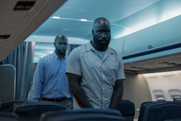 Plane (2023) Plane (2023) Mike Colter as Louis Gaspare EDITORIAL USE ONLY Copyright: xKennethxRexachx