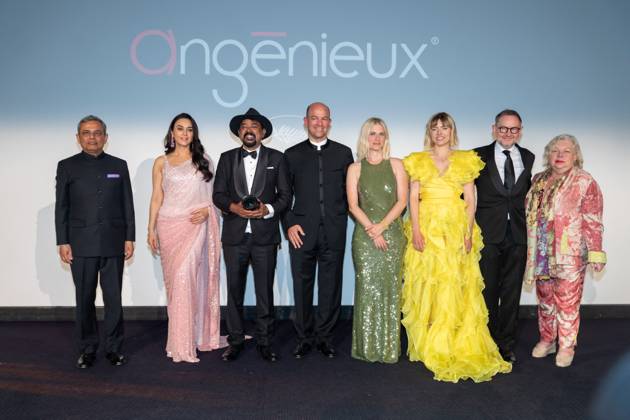 Cannes - Pierre Angenieux Prize Award Ceremony 2024 Pierre Angenieux Prize award ceremony with Santosh Sivan, Melanie Laurentt, Preity Zinta, Xin Wang and Jawed Ashraf during the 77th annual Cannes Film Festival at the Palais des Festivals, Saturday, May 24, 2024 in Cannes, France. Photo by Cyril Chateau ABACAPRESS.COM Cannes France Copyright: xChateauxCyril ABACAx