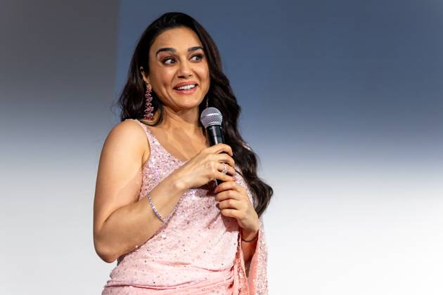 Cannes - Pierre Angenieux Prize Award Ceremony Preity Zinta during the 2024 Pierre Angenieux Prize award ceremony at the 77th annual Cannes Film Festival at the Palais des Festivals, Saturday, May 24, 2024 in Cannes, France. Photo by Cyril Chateau ABACAPRESS.COM Cannes France Copyright: xChateauxCyril ABACAx
