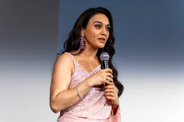 Cannes - Pierre Angenieux Prize Award Ceremony Preity Zinta during the 2024 Pierre Angenieux Prize award ceremony at the 77th annual Cannes Film Festival at the Palais des Festivals, Saturday, May 24, 2024 in Cannes, France. Photo by Cyril Chateau ABACAPRESS.COM Cannes France  Copyright: xChateauxCyril ABACAx