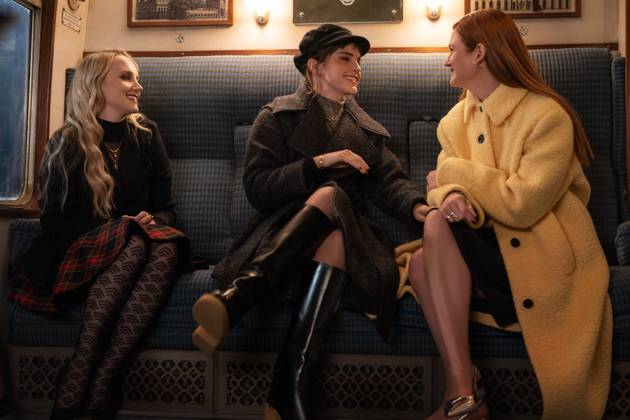 Harry Potter 20th Anniversary: Return to Hogwarts (2022) - filmstill Evanna Lynch, Emma Watson, Bonnie Wright Harry Potter 20th Anniversary: Return to Hogwarts (2022) EDITORIAL USE ONLY Copyright: xNickxWallx