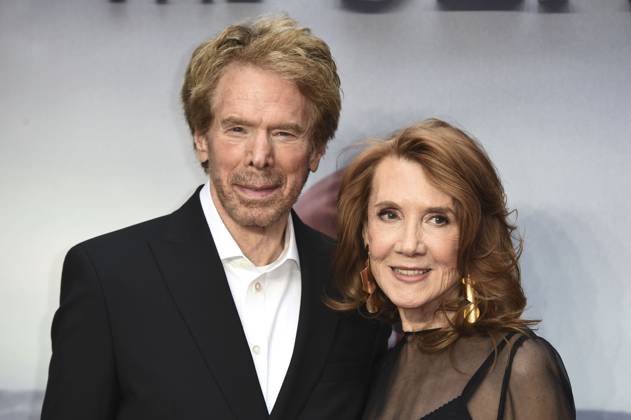 Jerry Bruckheimer mit Ehefrau Linda Bruckheimer bei der Premiere des Kinofilms Young Woman and the Sea im Curzon Mayfair. London, 29.05.2024