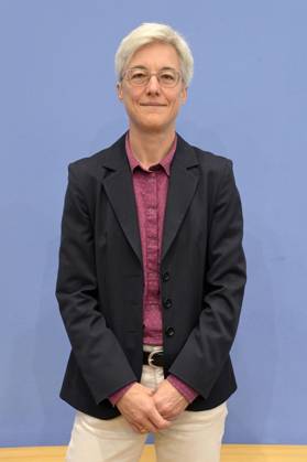 Brigitte Knopf bei der Bundespressekonferenz Sondergutachten zur Prüfung der Treibhausgas-Projektionsdaten 2024 im Haus der Bundespressekonferenz. Berlin, 03.06.2024