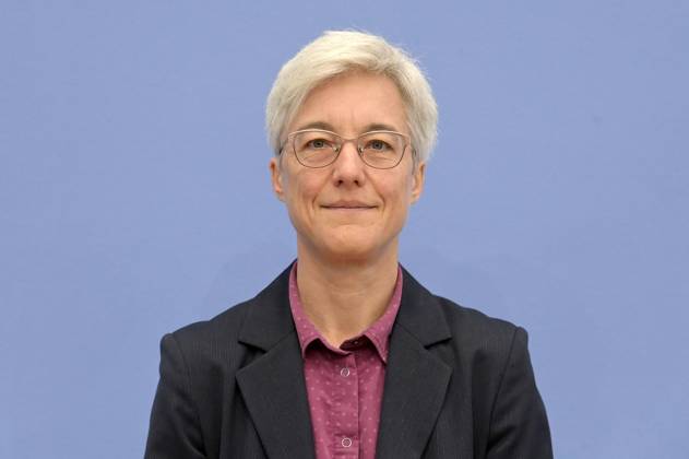 Brigitte Knopf bei der Bundespressekonferenz Sondergutachten zur Prüfung der Treibhausgas-Projektionsdaten 2024 im Haus der Bundespressekonferenz. Berlin, 03.06.2024