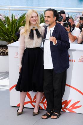 Alejandro Gonzalez Inarritu and Elle Fanning poses at a photocall for The Official Jury on Tuesday 14 May 2019 at the 72nd Festival de Cannes Alejandro Gonzalez Inarritu and Elle Fanning poses at a photocall for The Official Jury on Tuesday 14 May 2019 at the 72nd Festival de Cannes, Palais des Festivals, Cannes. Alejandro Gonzalez Inarritu , President of the Jury, Elle Fanning, Jury member. LFI Avalon. All usages must be credited Julie Edwards LFI Avalon. Picture by Julie Edwards LFI Avalon. All usages must be credited Julie Edwards LFI Avalon., Copyright: xJuliexEdwards LFI Avalonx xAvalonx 0535940004