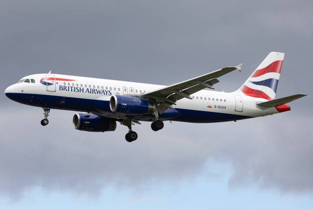 Aircraft And Airline Stock A British Airways Airbus A320 is being at London Heathrow Airport in London, United Kingdom, on June 10, 2023. London United Kingdom Copyright: xMIxNewsx originalFilename: fletcher-aircraft240610_npA7T