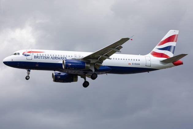 Aircraft And Airline Stock A British Airways Airbus A320 is being at London Heathrow Airport in London, United Kingdom, on June 10, 2023. London United Kingdom Copyright: xMIxNewsx originalFilename: fletcher-aircraft240610_npcod