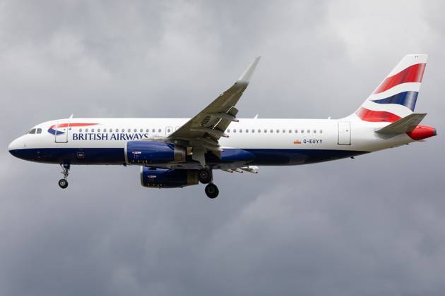 Aircraft And Airline Stock A British Airways Airbus A320 is being at London Heathrow Airport in London, United Kingdom, on June 10, 2023. London United Kingdom Copyright: xMIxNewsx originalFilename: fletcher-aircraft240610_np7jV