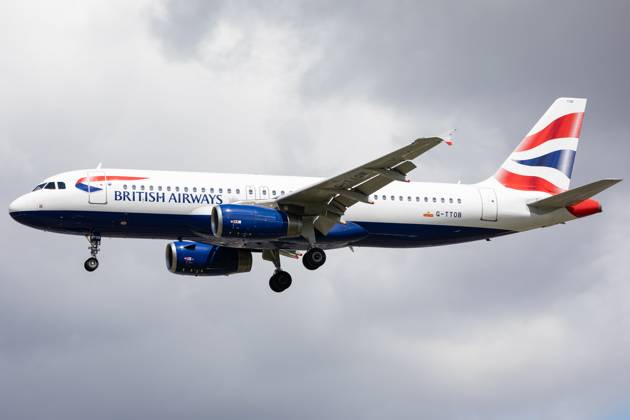 Aircraft And Airline Stock A British Airways Airbus A320 is being at London Heathrow Airport in London, United Kingdom, on June 10, 2023. London United Kingdom Copyright: xMIxNewsx originalFilename: fletcher-aircraft240610_npbL9