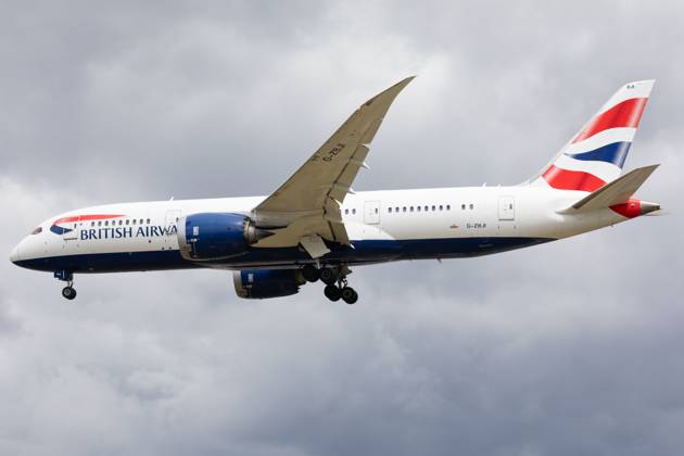 Aircraft And Airline Stock A British Airways Boeing 787 is being at London Heathrow Airport in London, United Kingdom, on June 10, 2023. London United Kingdom Copyright: xMIxNewsx originalFilename: fletcher-aircraft240610_npr50