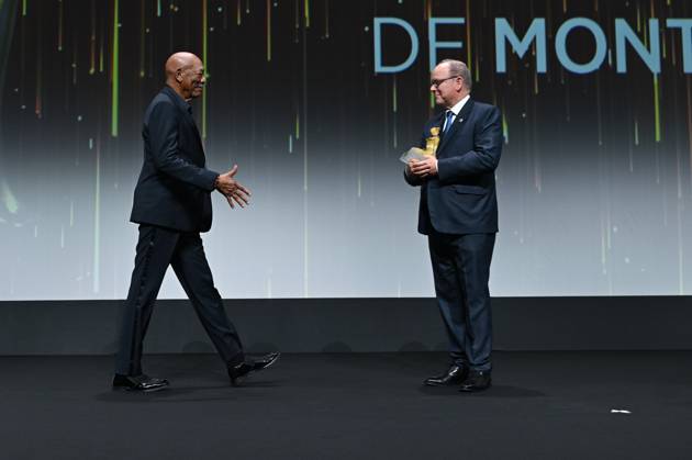 63rd Monte Carlo Television Festival Morgan Freeman , SAS Prince Albert de Monaco 306213 2024 06 14  Copyright: xLionelxGuericolas MPPx STAR_306213_191
