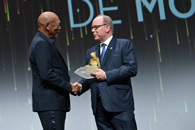 63rd Monte Carlo Television Festival Morgan Freeman , SAS Prince Albert de Monaco 306213 2024 06 14  Copyright: xLionelxGuericolas MPPx STAR_306213_193