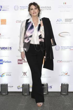 Elena Sofia Ricci bei der 14. Preisverleihung La Pellicola D™Oro 2024 im Ministerium für Unternehmen und Made in Italy. Rom, 15.06.2024