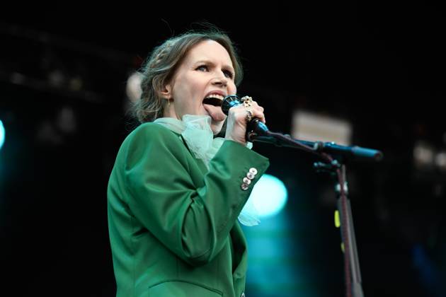 STOCKHOLM, SWEDEN 20240616 The Cardigans with singer Nina Persson will perform at the Rosendal Garden Party on Sunday STOCKHOLM SWEDEN x10070x  Copyright: xJessicaxGow TTx ROSENDAL GARDEN PARTY 98TAySFih2M