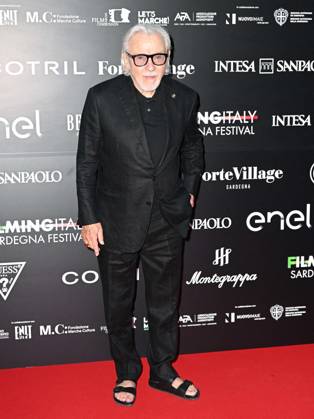 Santa Margherita di Pula, Cagliari, 7th edition of the Filming Italy Sardinia Festival, Red Carpet awards ceremony in the early evening. Santa Margherita di Pula, Cagliari, 7th edition of the Filming Italy Sardinia Festival, Red Carpet awards ceremony in the early evening. In the photo: Harvey Keitel Cagliari Italy  Copyright: xIPA ABACAx