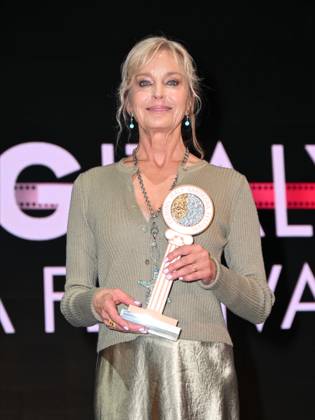 Santa Margherita di Pula, Cagliari, 7th edition of the Filming Italy Sardinia Festival, Red Carpet awards ceremony in the early evening. Pictured: Bo Derek  Copyright: xx xMangiarotti DxAvanzox IPA_Agency_IPA47326142