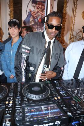PFW A$AP Rocky s, AMERICAN SABOTAGE, Presented by AWGE Front Row Asap Rocky attending the A$AP Rocky s, AMERICAN SABOTAGE, Presented by AWGE Menswear Spring Summer 2025 show as part of Paris Fashion Week in Paris, France on June 21, 2024. Photo by Jerome Dominé ABACAPRESS.COM Copyright: xDominexJerome ABACAx