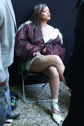 PFW A$AP Rocky s, AMERICAN SABOTAGE, Presented by AWGE Front Row Rihanna attending the A$AP Rocky s, AMERICAN SABOTAGE, Presented by AWGE Menswear Spring Summer 2025 show as part of Paris Fashion Week in Paris, France on June 21, 2024. Photo by Jerome Dominé ABACAPRESS.COM Copyright: xDominexJerome ABACAx