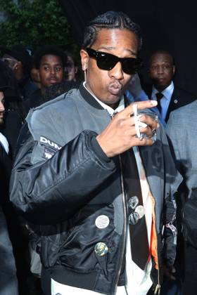 PFW A$AP Rocky s, AMERICAN SABOTAGE, Presented by AWGE Front Row Asap Rocky attending the A$AP Rocky s, AMERICAN SABOTAGE, Presented by AWGE Menswear Spring Summer 2025 show as part of Paris Fashion Week in Paris, France on June 21, 2024. Photo by Jerome Dominé ABACAPRESS.COM Copyright: xDominexJerome ABACAx