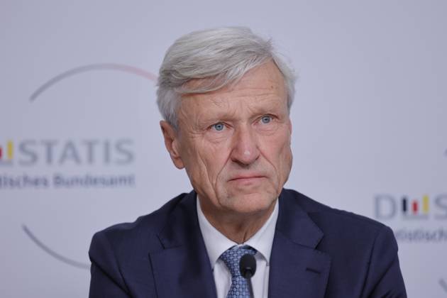 Präsident des Bayerischen Landesamts für Statistik, Dr. Thomas Gößl, Deutschland, Berlin, Bundespressekonferenz, Thema: Statistisches Bundesamt, Zensus 2022: Start der Veröffentlichung der Ergebnisse