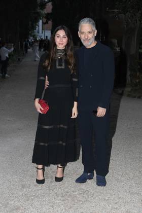 Premio Globo d Oro Verleihung in Rom Rome, German Academy Villa Massimo 64th edition of the Golden Globe, In the photo: Beppe Fiorello with his daughter  Copyright: xVincenzoxLandix xipa-agency.netx xVincenzoxLandix IPA_Agency_IPA47709691
