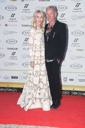 Premio Globo d Oro Verleihung in Rom Rome, German Academy Villa Massimo 64th edition of the Golden Globe, In the photo: Trudie Styler Sting  Copyright: xVincenzoxLandix xipa-agency.netx xVincenzoxLandix IPA_Agency_IPA47709842