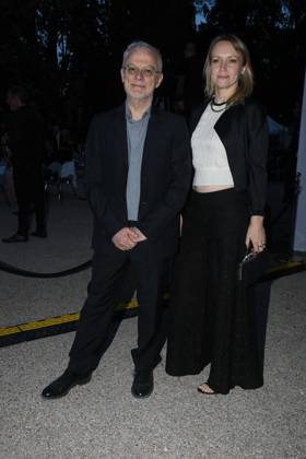 Premio Globo d Oro Verleihung in Rom Rome, German Academy Villa Massimo 64th edition of the Golden Globe, In the photo: Daniele Lucchetti Elena Bouryka  Copyright: xVincenzoxLandix xipa-agency.netx xVincenzoxLandix IPA_Agency_IPA47710067