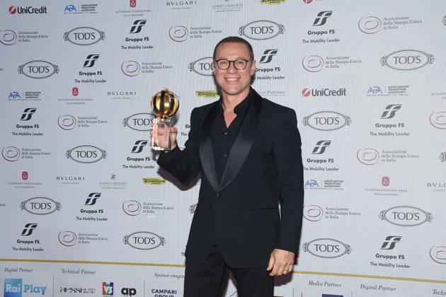 Premio Globo d Oro Verleihung in Rom Rome, German Academy Villa Massimo 64th edition of the Golden Globe, In the photo: Stefano Accorsi  Copyright: xVincenzoxLandix xipa-agency.netx xVincenzoxLandix IPA_Agency_IPA47710185