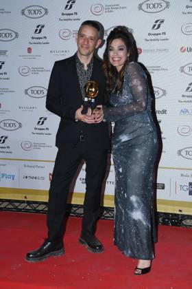 Premio Globo d Oro Verleihung in Rom Rome, German Academy Villa Massimo 64th edition of the Golden Globe, In the photo: Margherita Vicario  Copyright: xVincenzoxLandix xipa-agency.netx xVincenzoxLandix IPA_Agency_IPA47710248