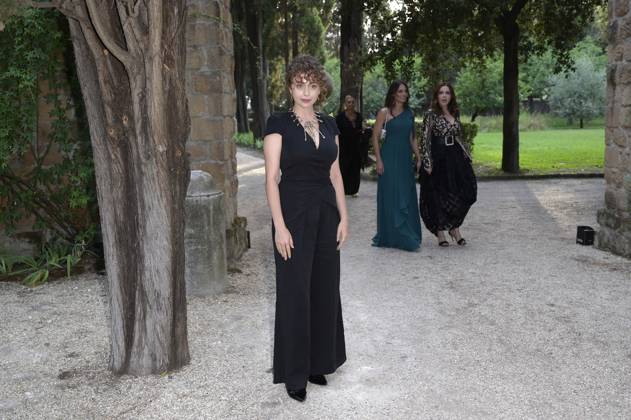 Rebecca Antonaci bei der 64. Verleihung der Globi d Oro 2024 in der Accademia Tedesca di Roma Villa Massimo. Rom, 03.07.2024