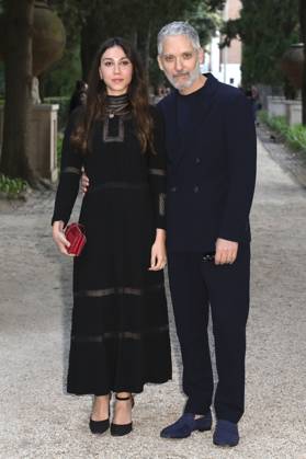 Beppe Fiorello mit Tochter Anita Fiorello bei der 64. Verleihung der Globi d Oro 2024 in der Accademia Tedesca di Roma Villa Massimo. Rom, 03.07.2024