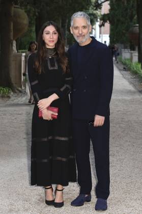 Beppe Fiorello mit Tochter Anita Fiorello bei der 64. Verleihung der Globi d Oro 2024 in der Accademia Tedesca di Roma Villa Massimo. Rom, 03.07.2024