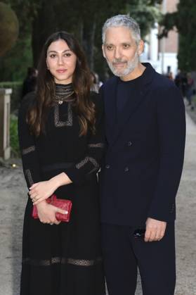 Beppe Fiorello mit Tochter Anita Fiorello bei der 64. Verleihung der Globi d Oro 2024 in der Accademia Tedesca di Roma Villa Massimo. Rom, 03.07.2024
